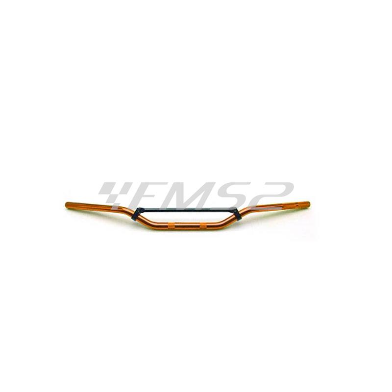 Manubrio cross noend alluminio arancio d, ricambio 303207B