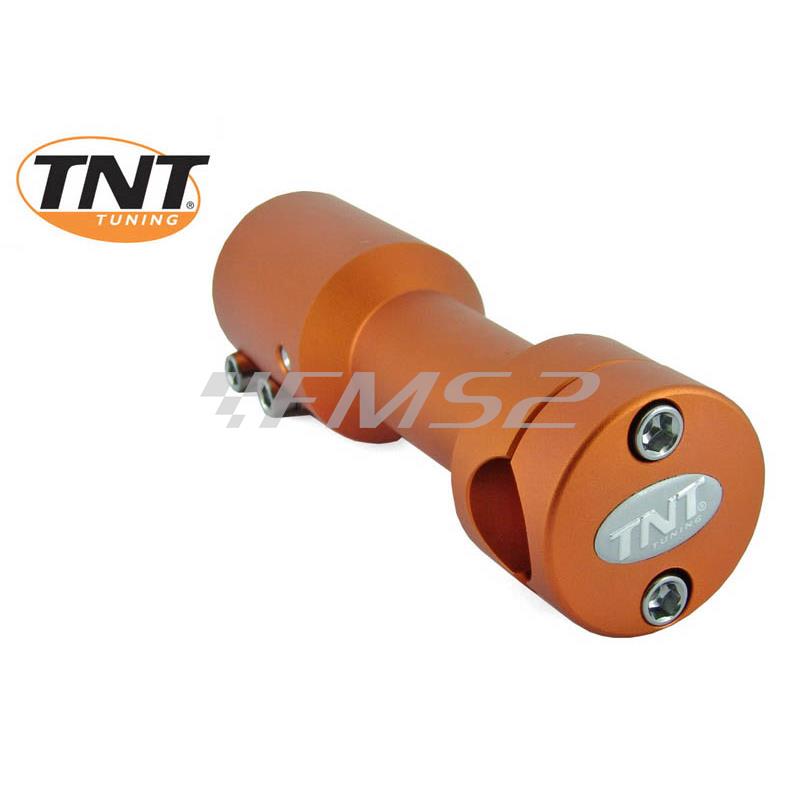 Supporto manubrio Booster arancione anodizzato TNT, ricambio 303307A