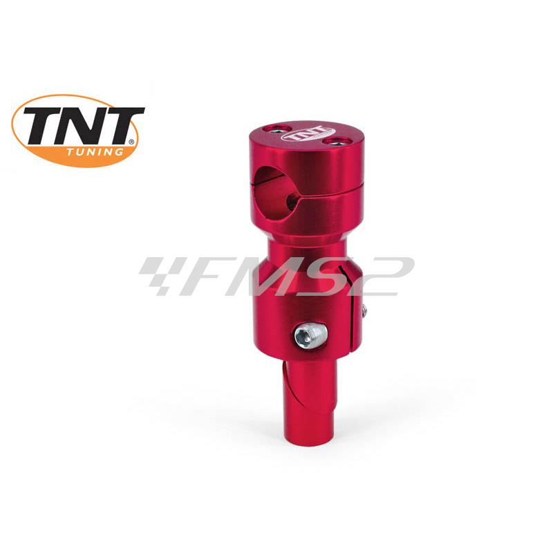 Supporto manubrio TNT Typhoon NRG rosso, ricambio 303325B