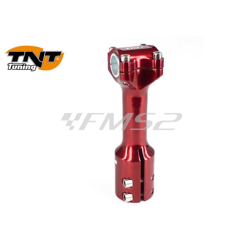 Supporto manubrio quattro 22-28.6 Nitro rosso TNT, ricambio 303328A