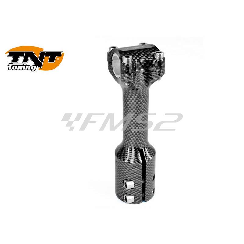 Supporto manubrio quattro 22-28.6 Nitro carbonio TNT, ricambio 303328C