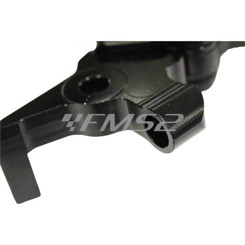 Coppia leve regolabili RD-MAX in alluminio CNC di colore nero per maxi scooter Yamaha T-Max 500 e 530 prodotti dal 2008 in poi (TNT), ricambio 331659F