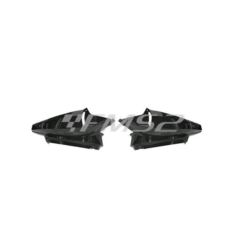 Carena posteriore destro+sinistro BW'S  2004 nero mett TNT, ricambio 366161A