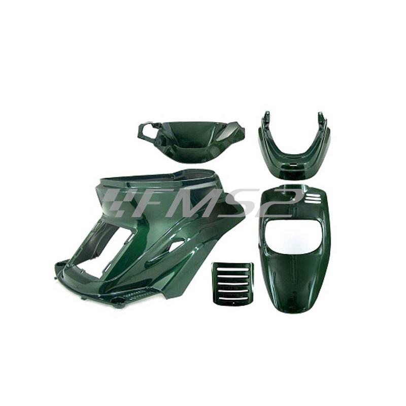 Kit carene Booster Spirit colore verde Jaguar (TNT Tuning), ricambio 366199