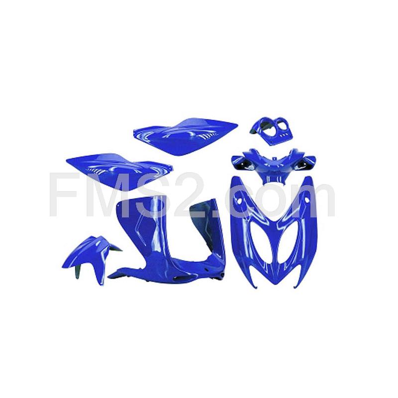 Kit carene Nitro formato da 7 pezzi colore blu metallizzato (TNT), ricambio 366699