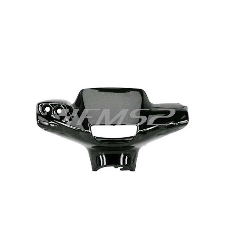 Cupolino manubrio TNT di colore nero metallizzato per scooter 50 MBK Booster Next generation e Yamaha original Next generation, ricambio 366836