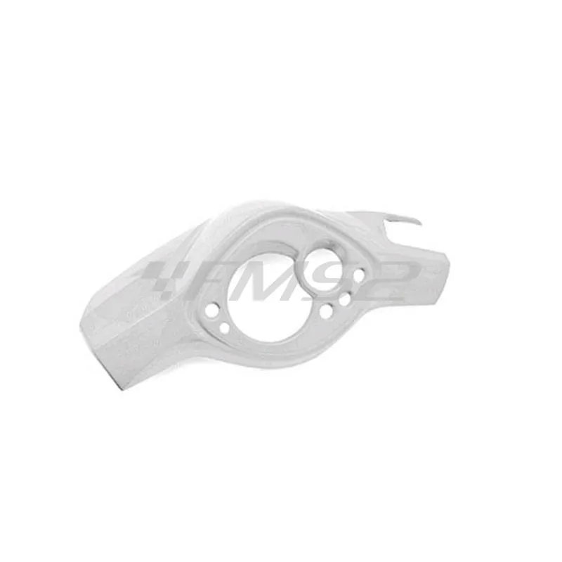 Cupolino copri manubrio TNT per scooter MBK  mach g e Yamaha Jog rr di colore bianco, ricambio 366867E