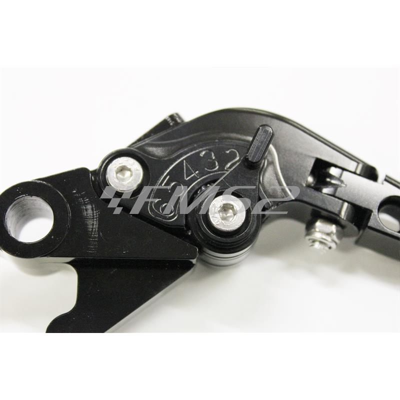 Leve regolabili RD-MAX in alluminio CNC di colore nero per maxi scooter Yamaha T-Max 500 prodotti dal 2001 al 2007 (TNT), ricambio 368000I