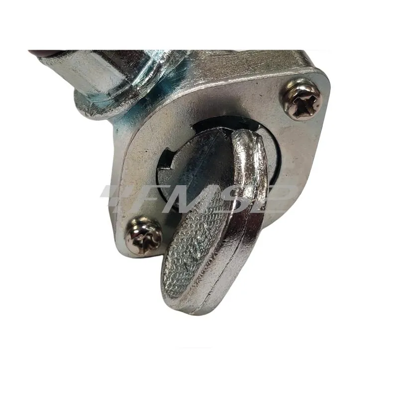420311A Rubinetto benzina Racing TNT ad innesto con leva e posizione on-off senza riserva per applicazione su ciclomotori e scooter con serbatoio in plastica