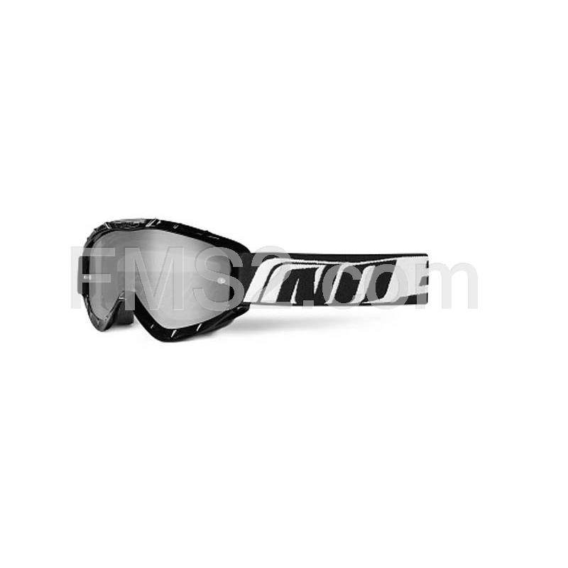 Occhiale da cross e motard, modello no-end 3.6, colore nero, marca TNT, ricambio 448400