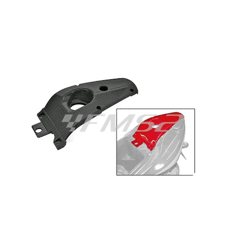 Sella posteriore Nitro-Aerox TNT, ricambio 580400C