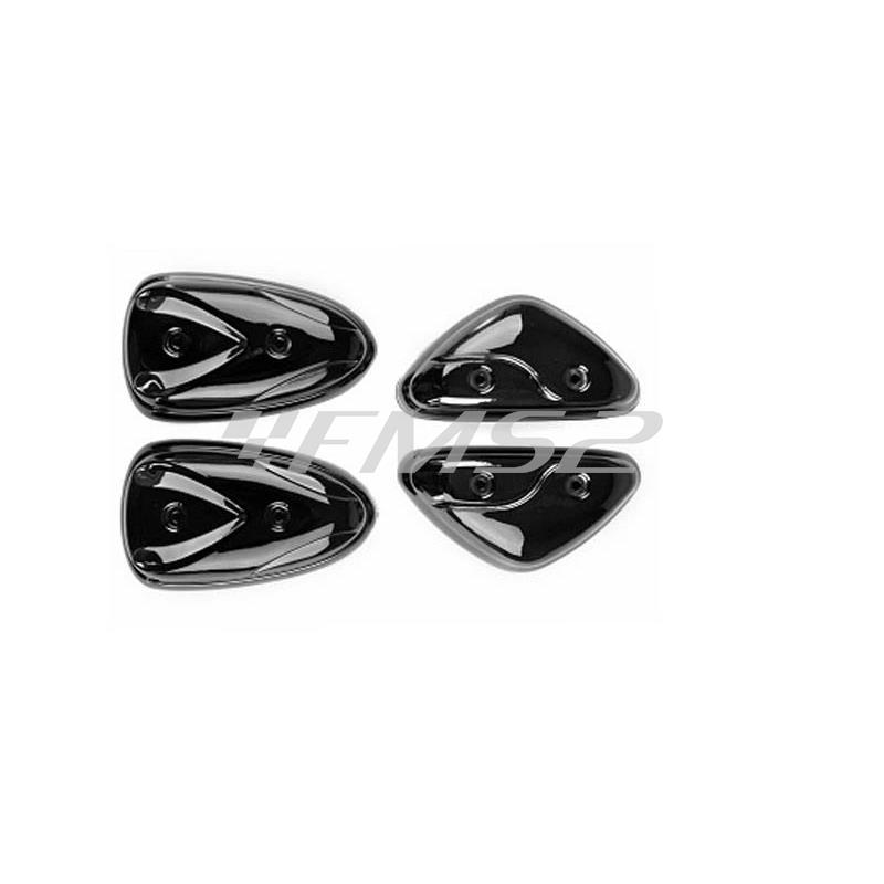 Kit 4 proteggi carrozzeria stunt nero, ricambio 590504A