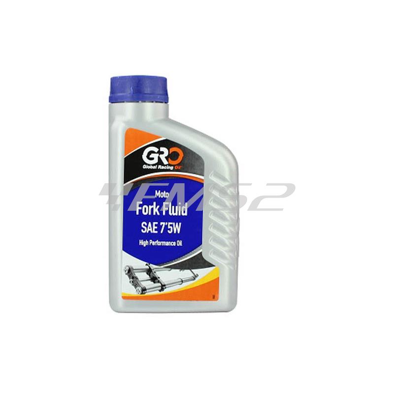 Olio forcella Tnt Global racing oil con densità 7,5 W  confezione da 1 litro, ricambio 621123B