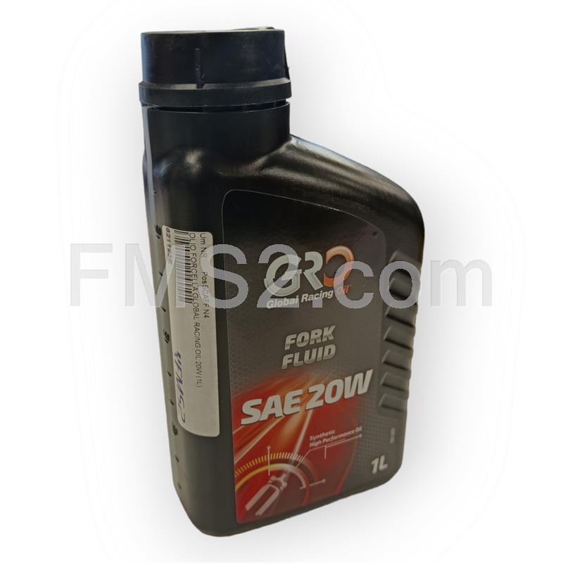 Olio forcella TNT global racing oil 20w flacone da 1 litro, ricambio 621123E