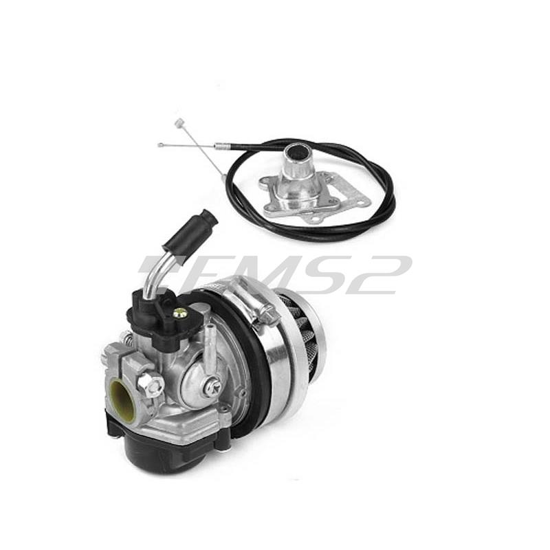 961012M KIT COMPLETO CARBURATORE MAGGIORATO PER MINIMOTO CINA ARIA