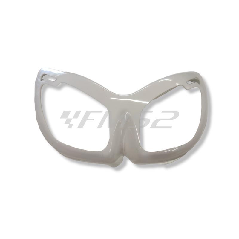 Maschera faro doppio BCD Nitro bianco, ricambio BCDCONIT1G