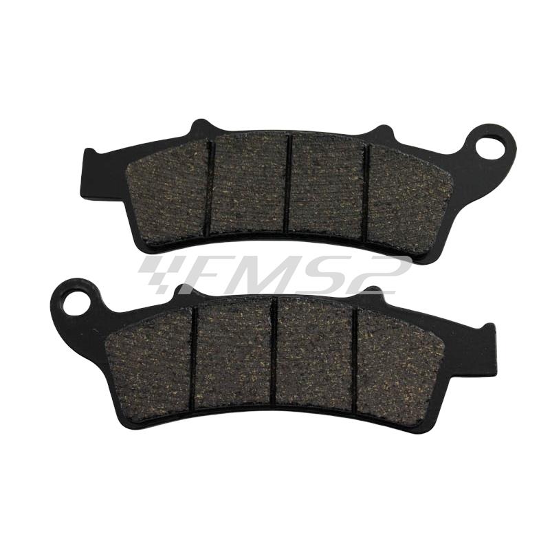 Pastiglie freno Braking 853SM1 (pasticche), colore nero, ricambio 853SM1