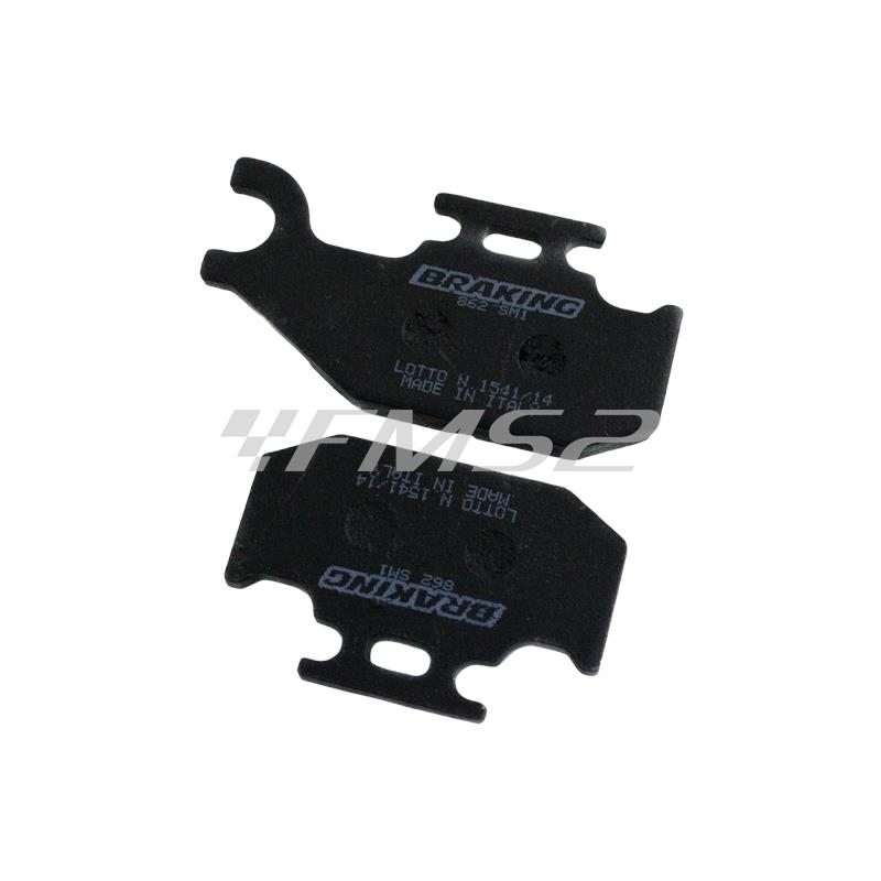 Pastiglie freno Braking 862SM1 (pasticche), ricambio 862SM1