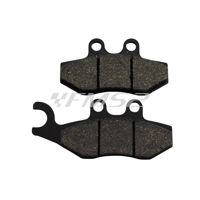 Pastiglie freno Braking 888SM1 (pasticche), colore nero, ricambio 888SM1