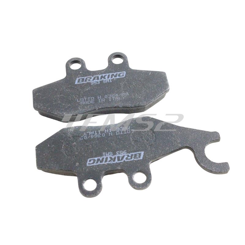 Pastiglie freno Braking  953SM1 (pasticche), ricambio 953SM1