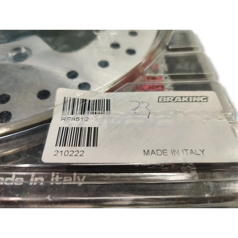 RF8512 Disco freno round fix rear