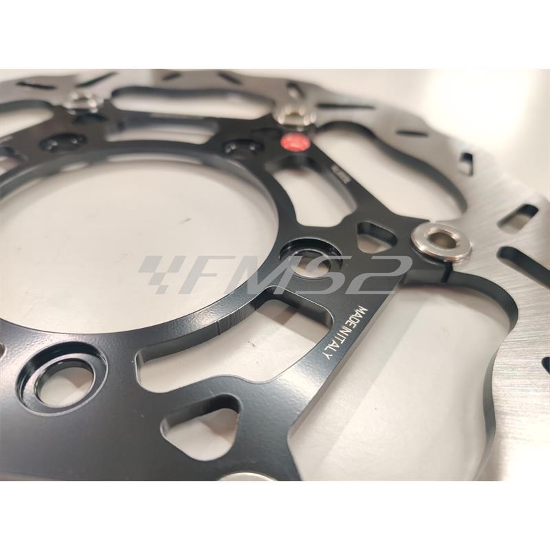 Brake disk wave floating steel hub, ricambio WL8003L