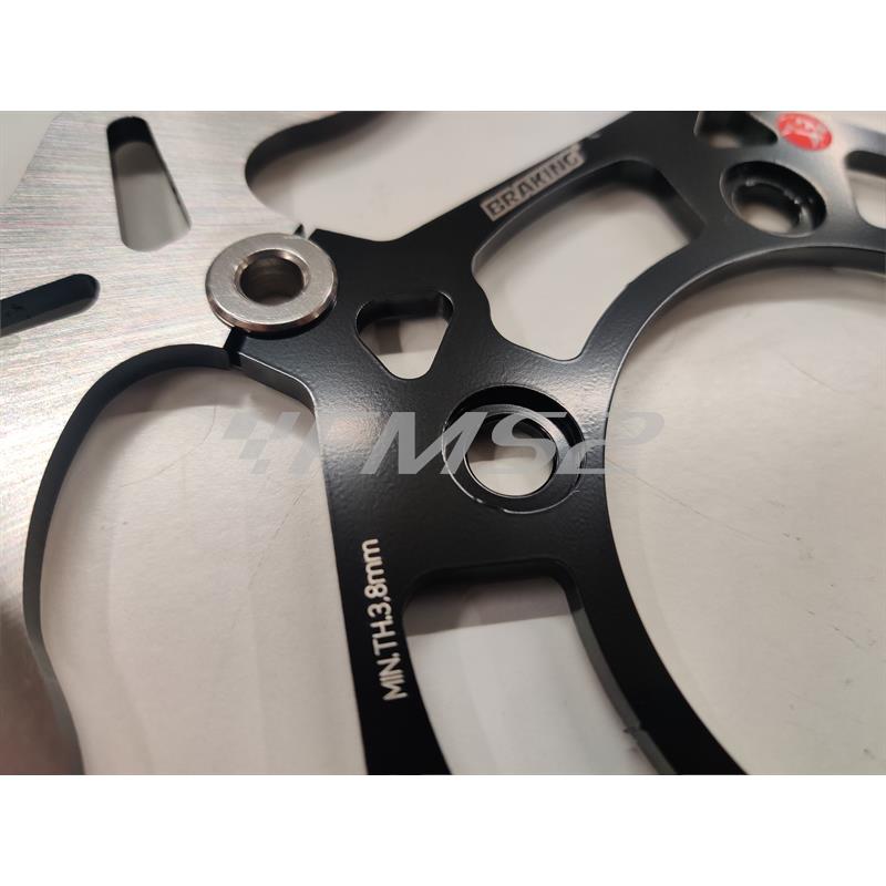 Brake disk wave floating steel hub, ricambio WL8003L