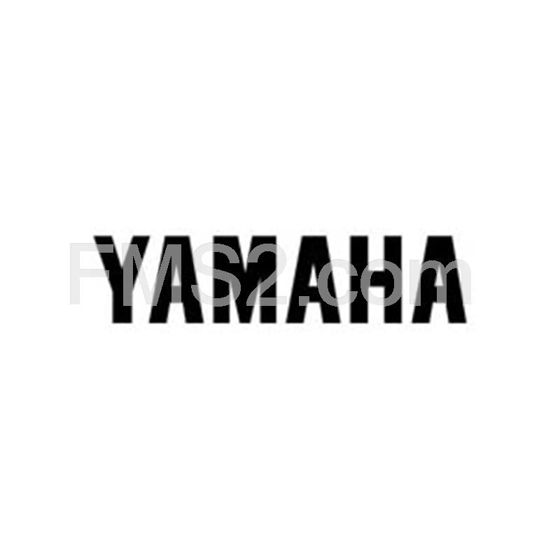 Adesivo Yamaha 28 cm prespaziato in confezione da 2 pezzi disponibile nei colori - bianco - nero - rosso - argentobig star, ricambio 10AS4246