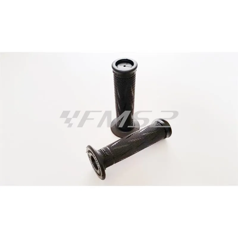 Manopole strada gomma nera, ricambio 6729N