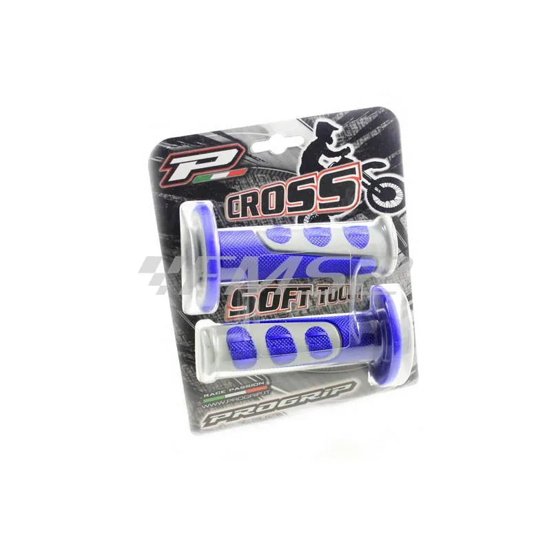 67933 Manopole ProGrip (Big Star) dual density grigio-blu