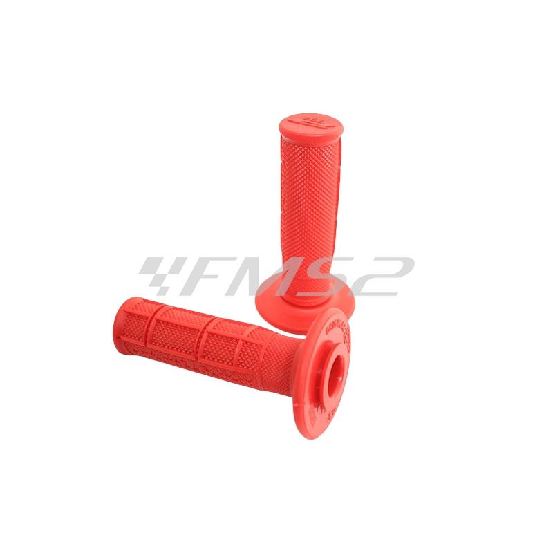 Manopole cross ProGrip in gomma di colore rosso, ricambio 67942