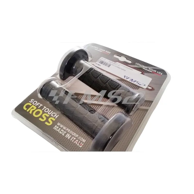 67961 Manopole cross gomma nera