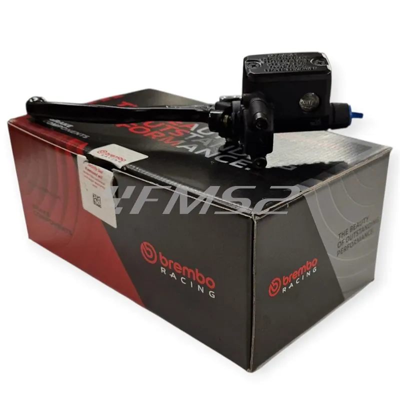10467014 Pompa frizione assiale BREMBO RACING PS 13X22 con serbatoio integrato
