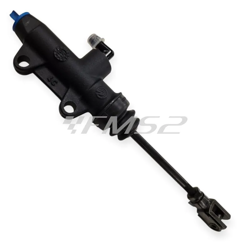 10477682 Pompa freno posteriore Brembo PS 12 mm nero con puntale – Entrata laterale 90°, interasse 40 mm