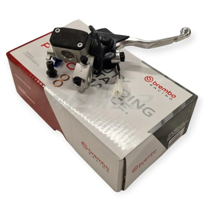 110D08750 Pompa freno anteriore BREMBO RACING PS 10x16 assiale con sensore stop – Enduro/Cross