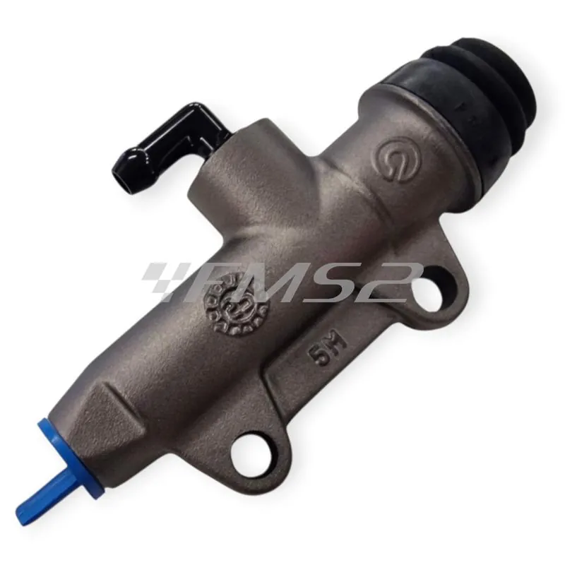 910A90390 Pompa freno posteriore Brembo PS 13 mm titanio – Entrata laterale 90°, interasse 40 mm