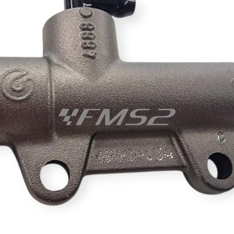 910A90390 Pompa freno posteriore Brembo PS 13 mm titanio – Entrata laterale 90°, interasse 40 mm