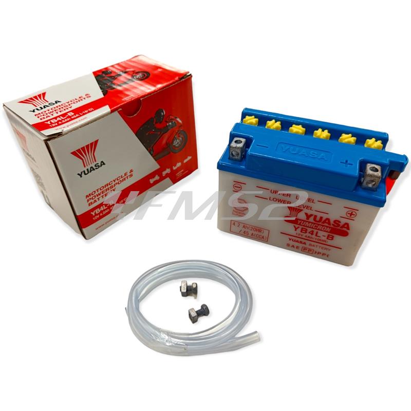 Batteria yuasa yb4l-b, ricambio E01112