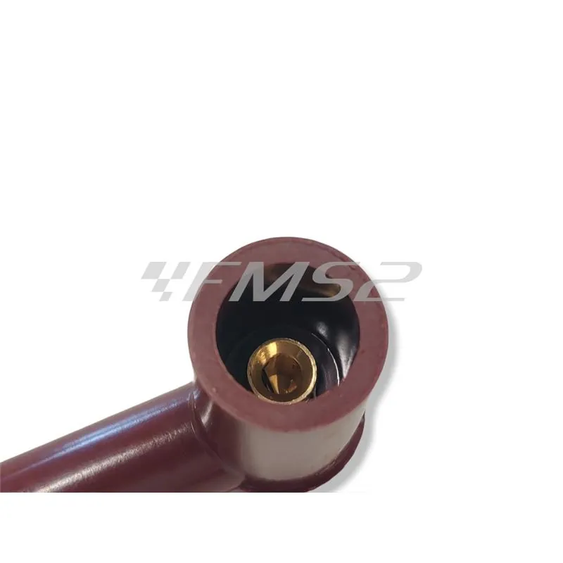 E09131 Attacco candela ngk ld05f-r rosso stock