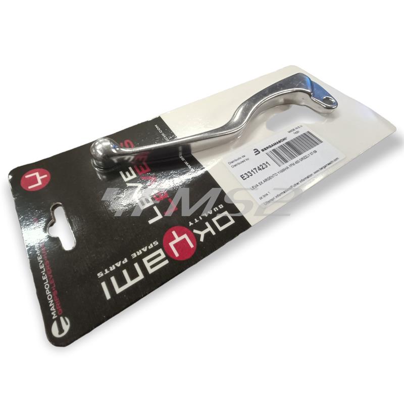 Leva sx argento yamaha yfm450 grizzly 07, ricambio E33174231