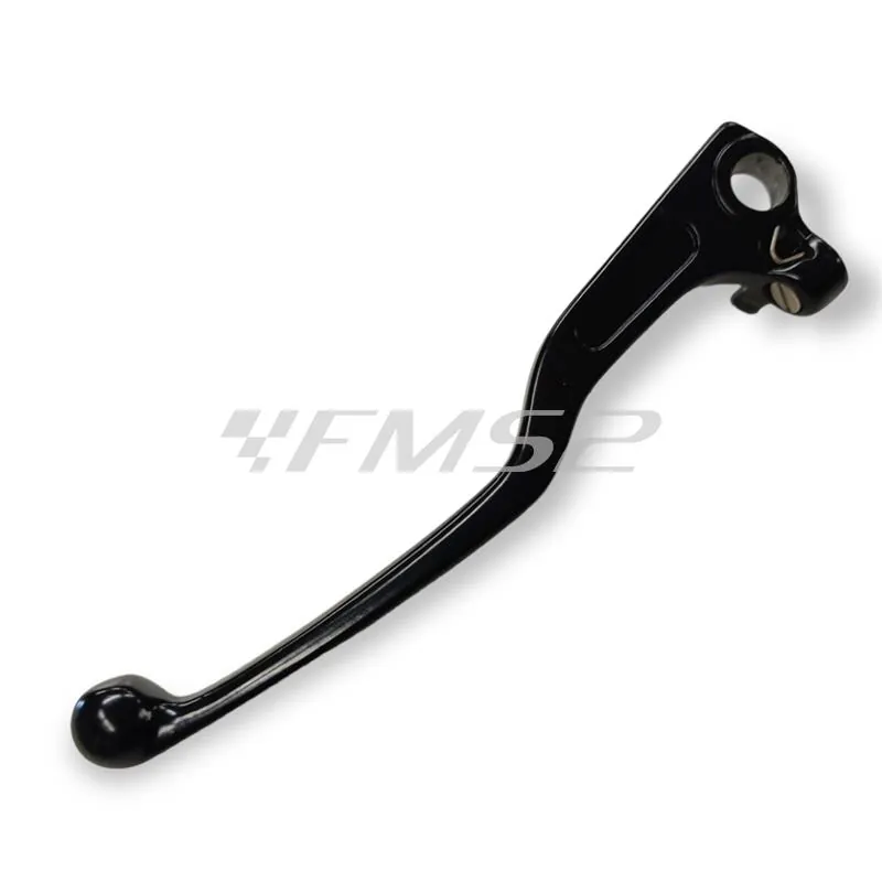 Leva frizione sinistra in alluminio nera Bergamaschi per moto Ducati Monster 800 S2R prodotte dal 2005 al 2007, ricambio E33174252