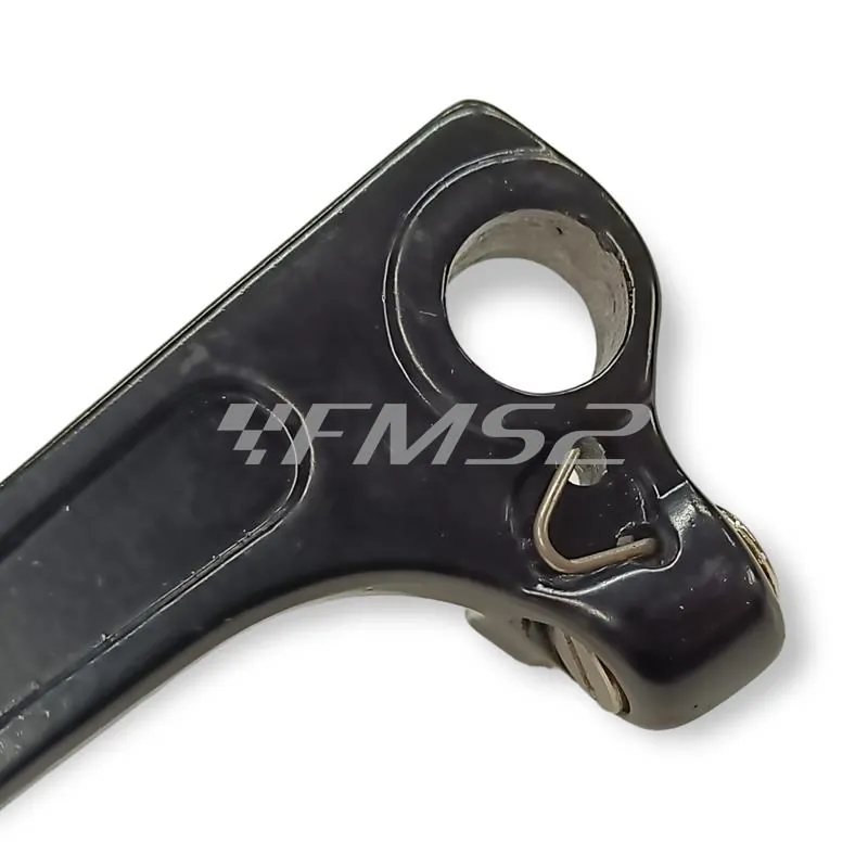 Leva frizione sinistra in alluminio nera Bergamaschi per moto Ducati Monster 800 S2R prodotte dal 2005 al 2007, ricambio E33174252
