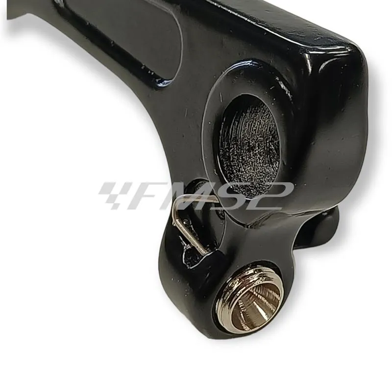 Leva frizione sinistra in alluminio nera Bergamaschi per moto Ducati Monster 800 S2R prodotte dal 2005 al 2007, ricambio E33174252