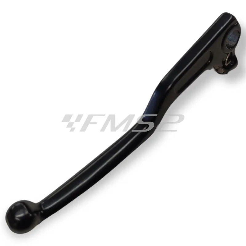 Leva frizione sinistra in alluminio nera Bergamaschi per moto Ducati Monster 800 S2R prodotte dal 2005 al 2007, ricambio E33174252