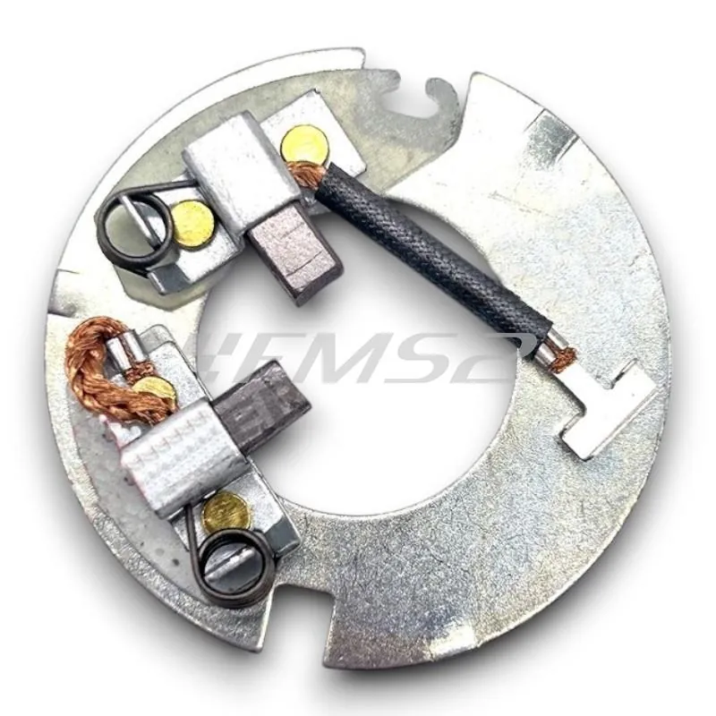 Portaspazzole completo Bergamaschi per revisionare il motorino avviamento Piaggio Ape  50 e Vespa PK 50 e 125, ricambio MMA0042