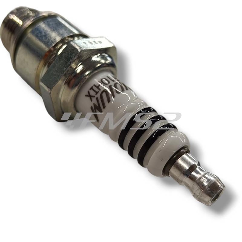 Candela NGK BR10HIX Iridio con filetto corto, con resistenza e attacco SAE svitabile per applicazioni racing varie, ricambio N20116692