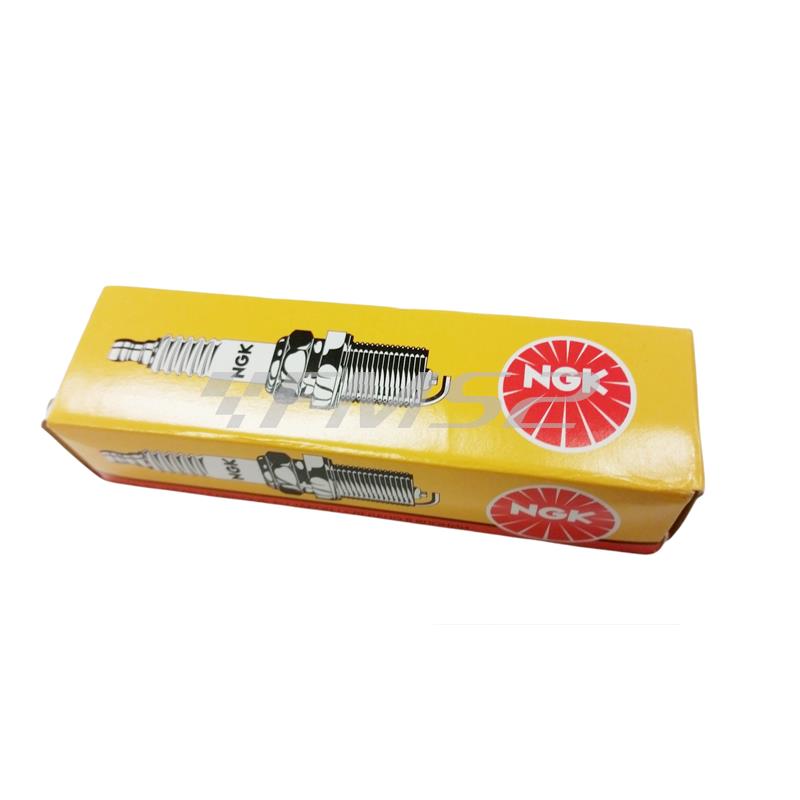 Candela NGK MAR8B-JDS filetto lungo con resistenza e doppio elettrodo di massa, ricambio N77115080