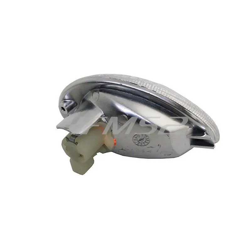 T2409320 Freccia completa anteriore sinistra bianca per Piaggio Vespa et2 - et4 Bergamaschi