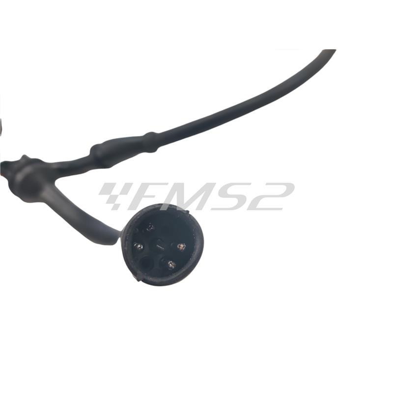 Statore Bergamaschi a 4 poli con 3 bobine e 1 pick-up e connettore tondo a 4 fili per Piaggio  Vespa PK 50 s prodotte dal 1982 fino al 1984 senza avviamento elettrico, ricambio V100199491