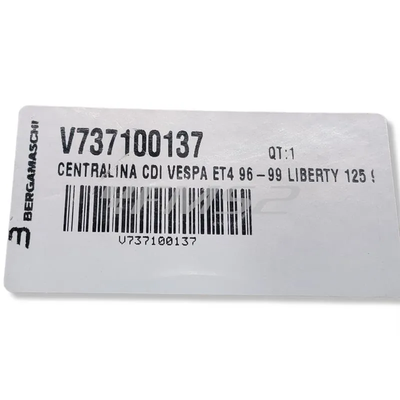 Centralina cdi vespa et4 96-99 liberty 1, ricambio V737100137